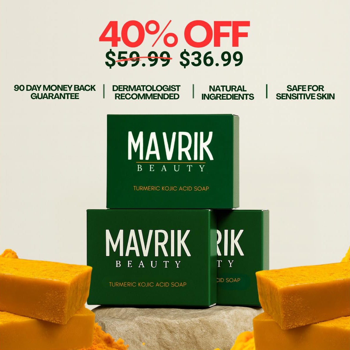 Turmeric & Kojic Acid Soap